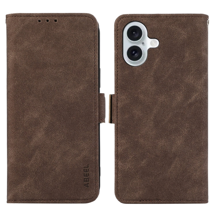 ABEEL Frosted Magnetic RFID Leather Phone Case, Series 1