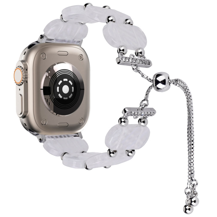 Resin Retractable Chain Watch Band, Series 21