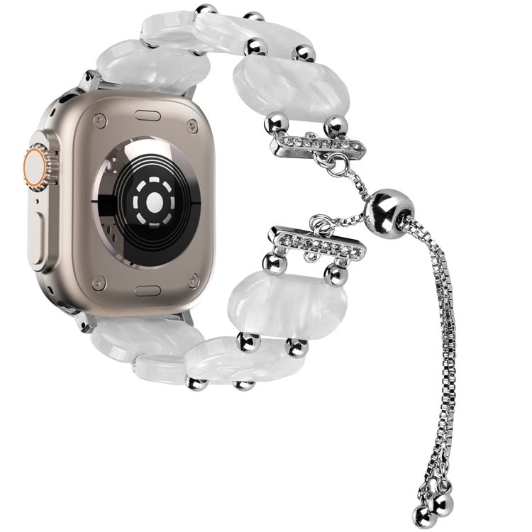 Resin Retractable Chain Watch Band, Series 21