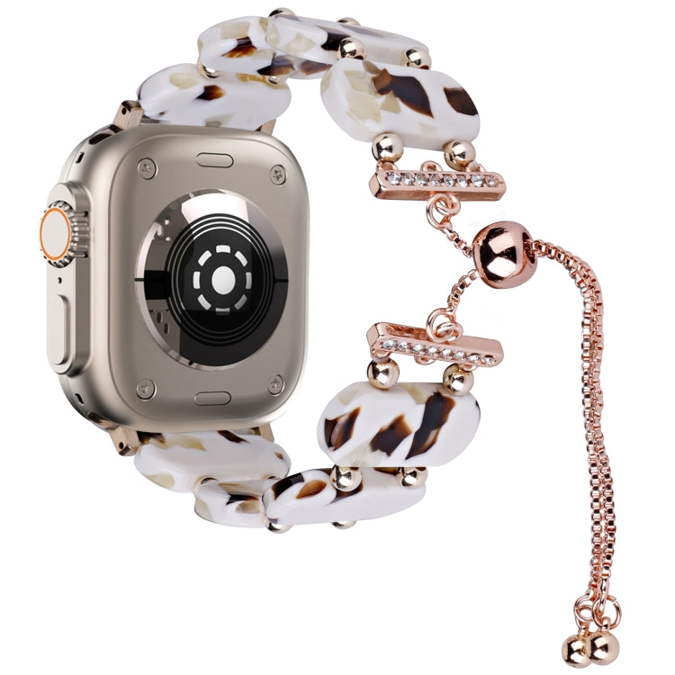 Resin Retractable Chain Watch Band, Series 21