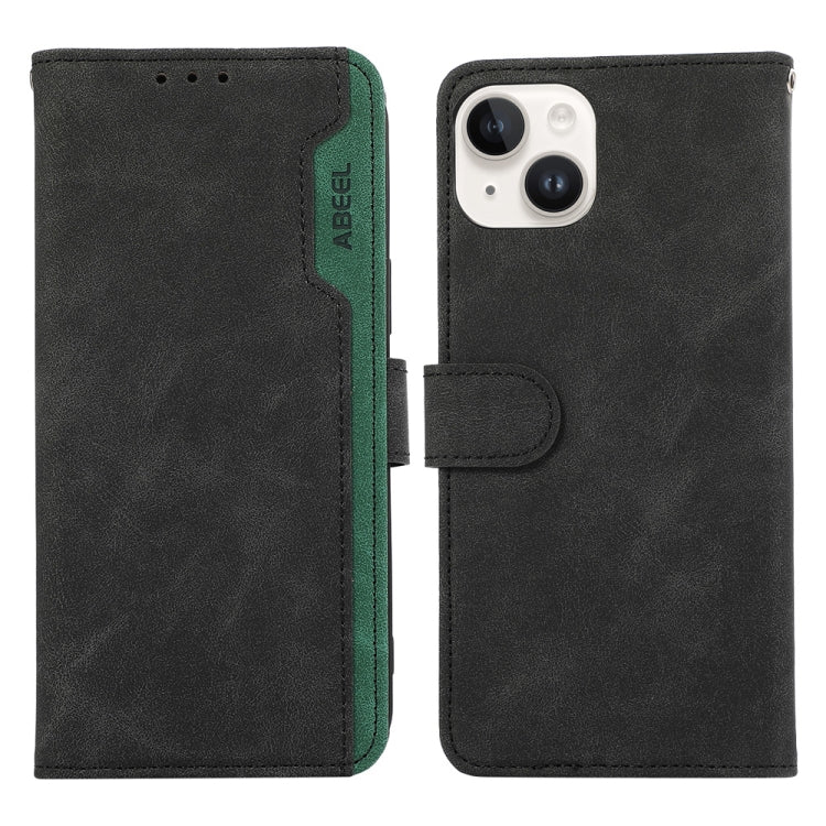 ABEEL Color Block Magnetic RFID Leather Phone Case, Series 3