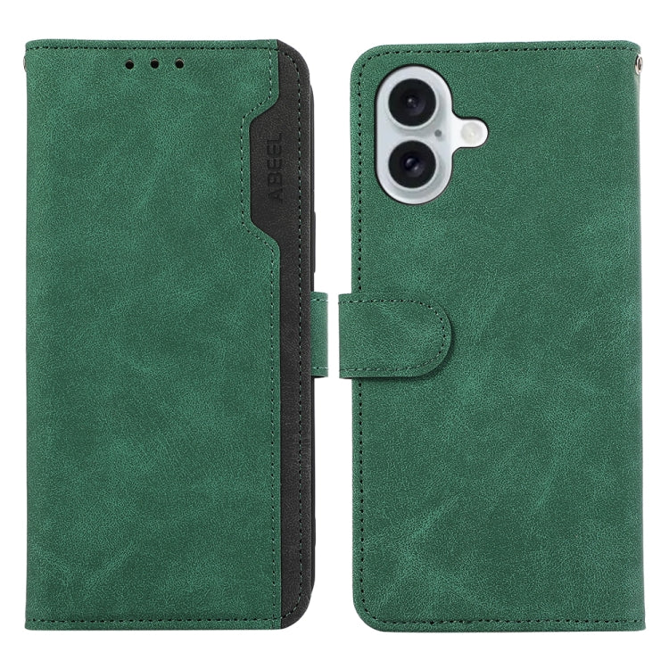 ABEEL Color Block Magnetic RFID Leather Phone Case, Series 1