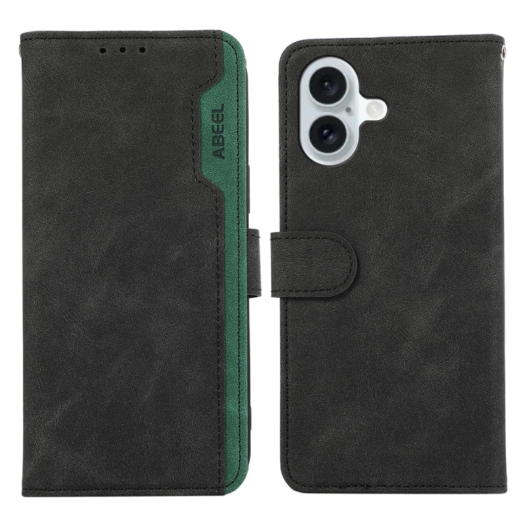 ABEEL Color Block Magnetic RFID Leather Phone Case, Series 1