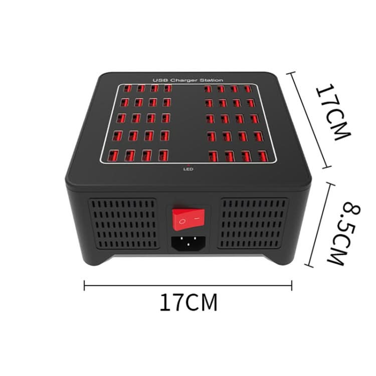 YFY-A76 200W 40 Ports USB Smart Charging Station