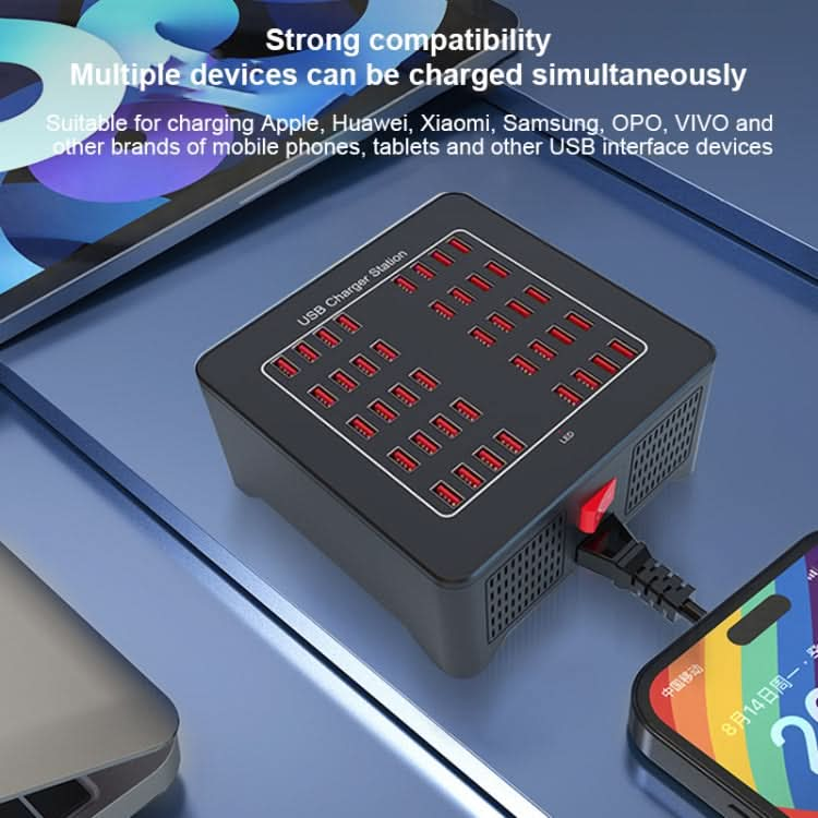 YFY-A76 200W 40 Ports USB Smart Charging Station