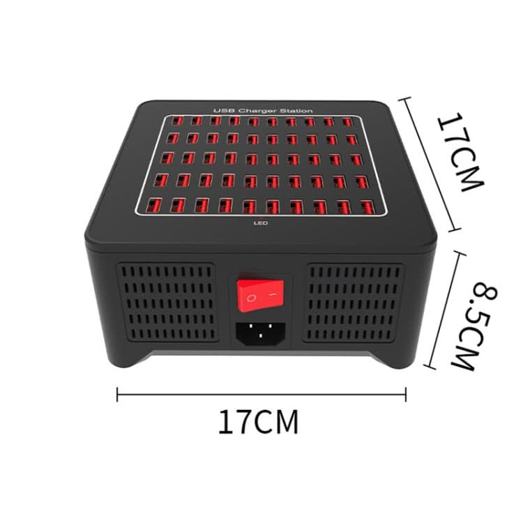 YFY-A77 250W 50 Ports USB Smart Charging Station