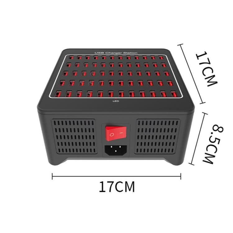 YFY-A78 300W 60 Ports USB Smart Charging Station