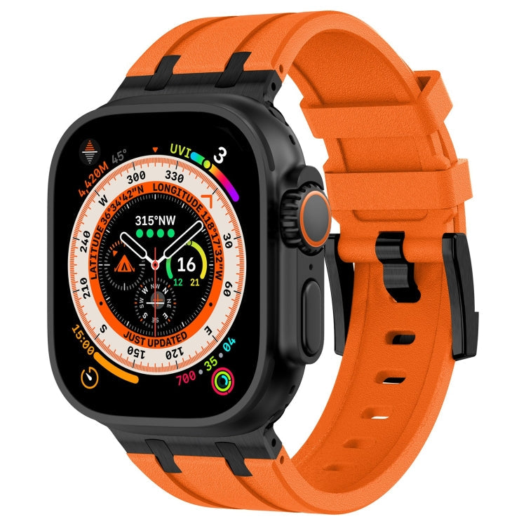 Stone Grain Liquid Silicone Watch Band, Series 3