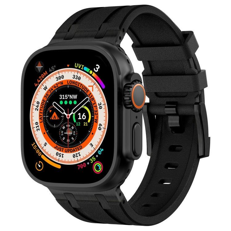 Stone Grain Liquid Silicone Watch Band, Series 3