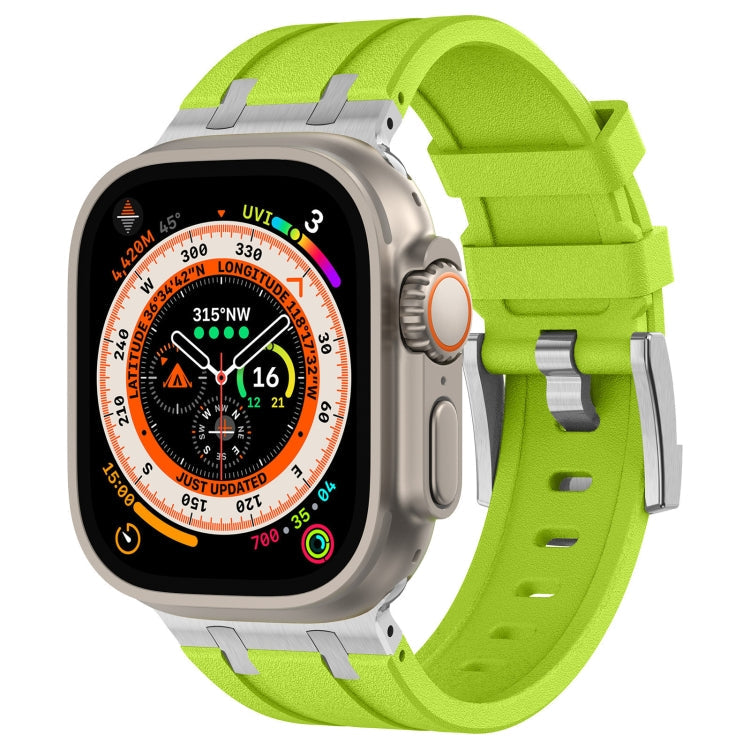 Stone Grain Liquid Silicone Watch Band, Series 3