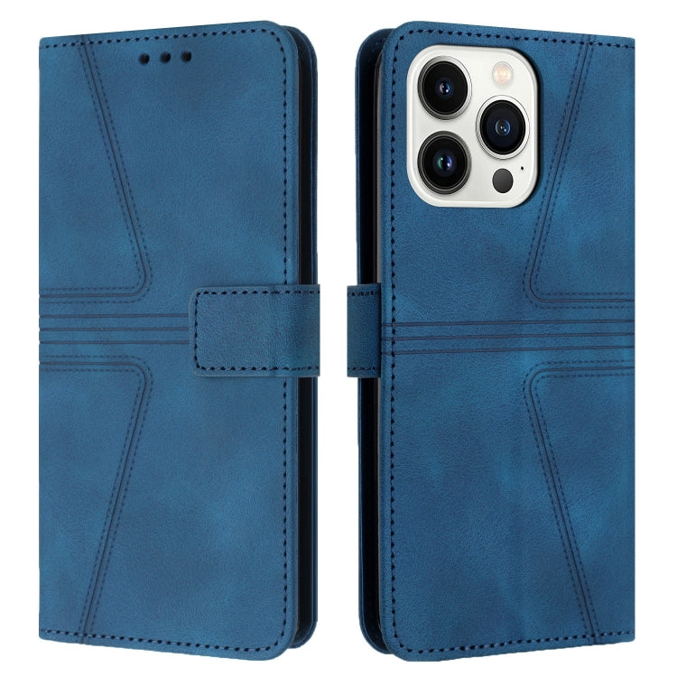 Triangle Solid Color Leather Phone Case, Series 2