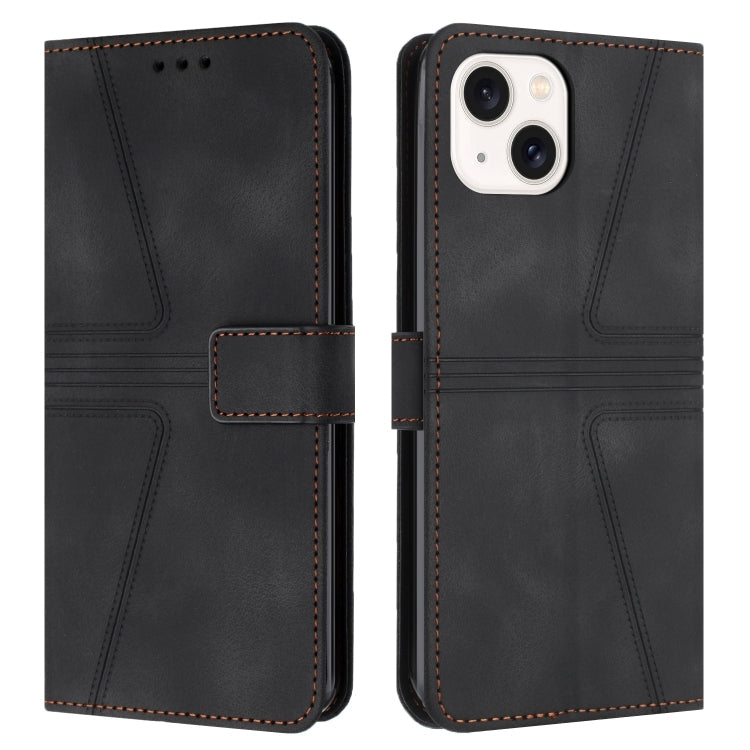 Triangle Solid Color Leather Phone Case, Series 1