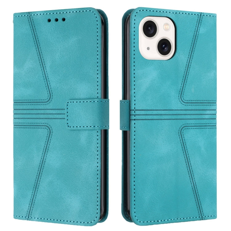 Triangle Solid Color Leather Phone Case, Series 1