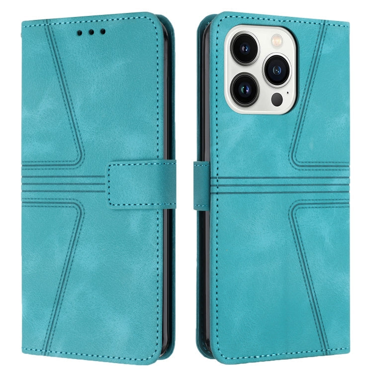 Triangle Solid Color Leather Phone Case, Series 2