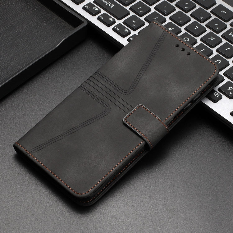 Triangle Solid Color Leather Phone Case, Series 3