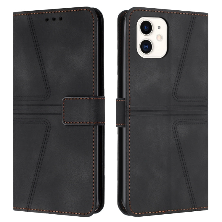 Triangle Solid Color Leather Phone Case, Series 2