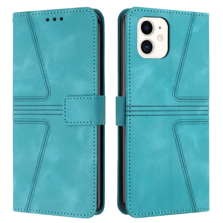 Triangle Solid Color Leather Phone Case, Series 2