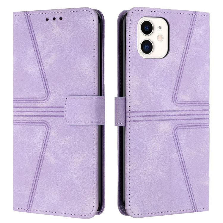 Triangle Solid Color Leather Phone Case, Series 2