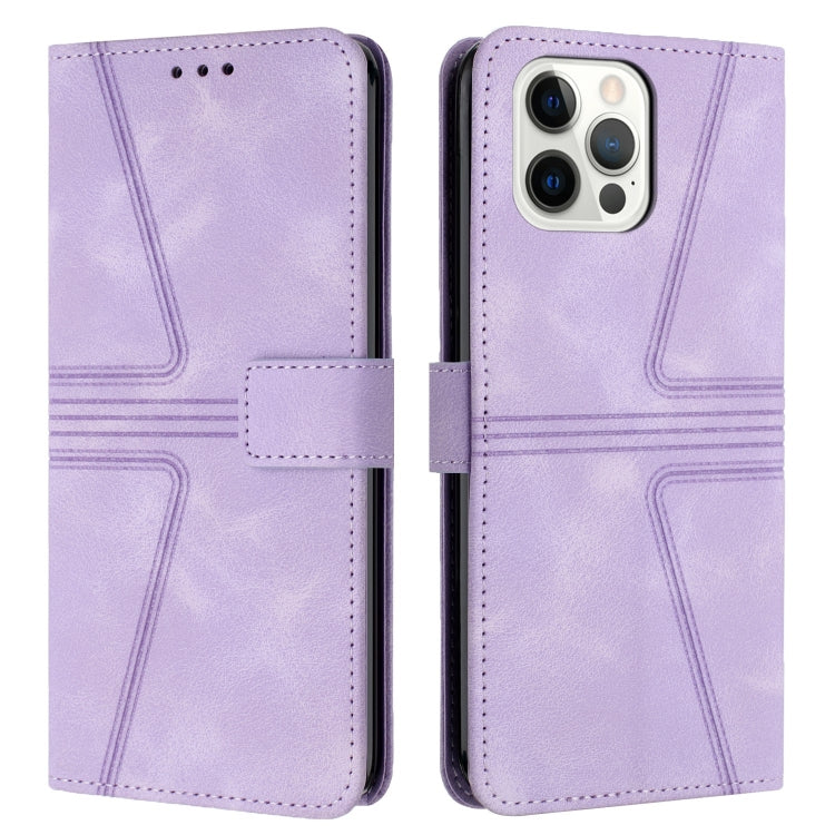 Triangle Solid Color Leather Phone Case, Series 1