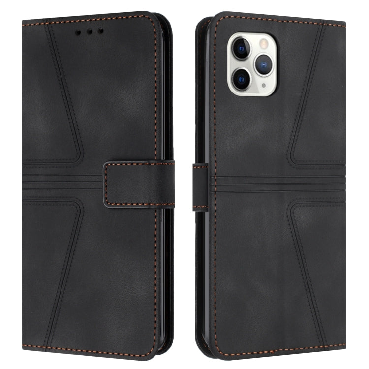 Triangle Solid Color Leather Phone Case, Series 2