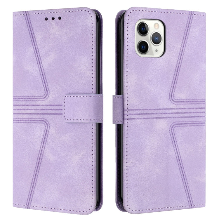 Triangle Solid Color Leather Phone Case, Series 2