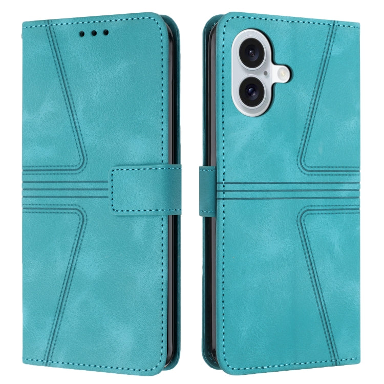 Triangle Solid Color Leather Phone Case, Series 1