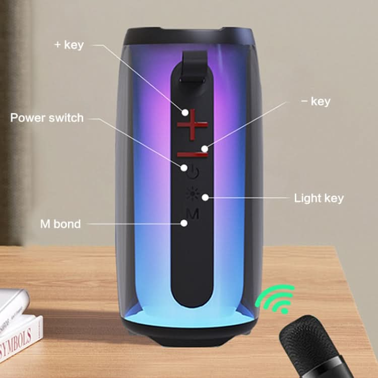 ZGA PZ003 Portable Colorful Karaoke Wireless Bluetooth Speaker