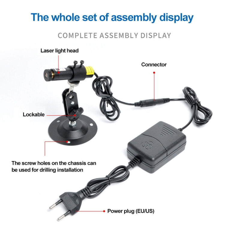 Adjustable Infrared Laser Positioning LED Work Light with Holder My Store