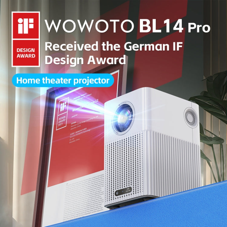 WOWOTO BL14Pro 4.41 inch LCD Display 1080P HD Smart Projector