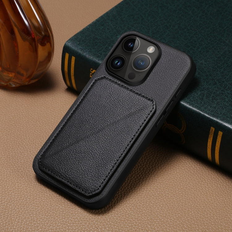 D04 Calf Texture Dual Card Slot Holder Phone Case, Series 2