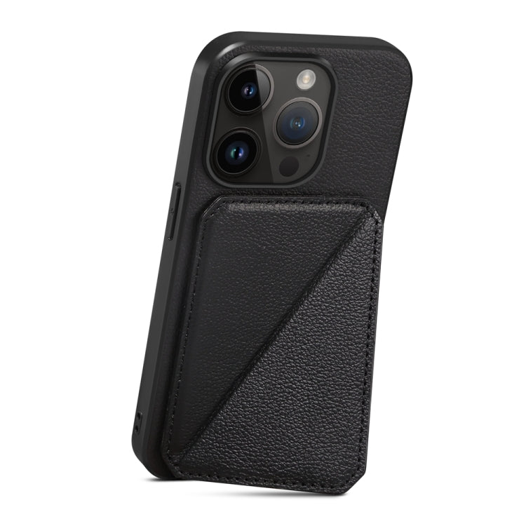 D04 Calf Texture Dual Card Slot Holder Phone Case, Series 2