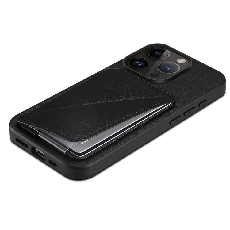 D04 Calf Texture Dual Card Slot Holder Phone Case, Series 2