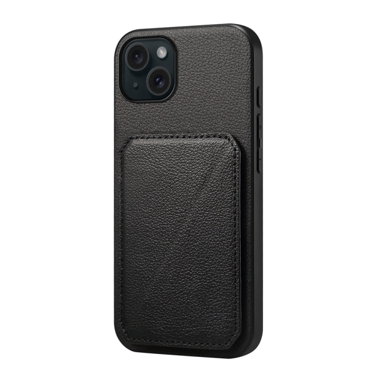 D04 Calf Texture Dual Card Slot Holder Phone Case, Series 4