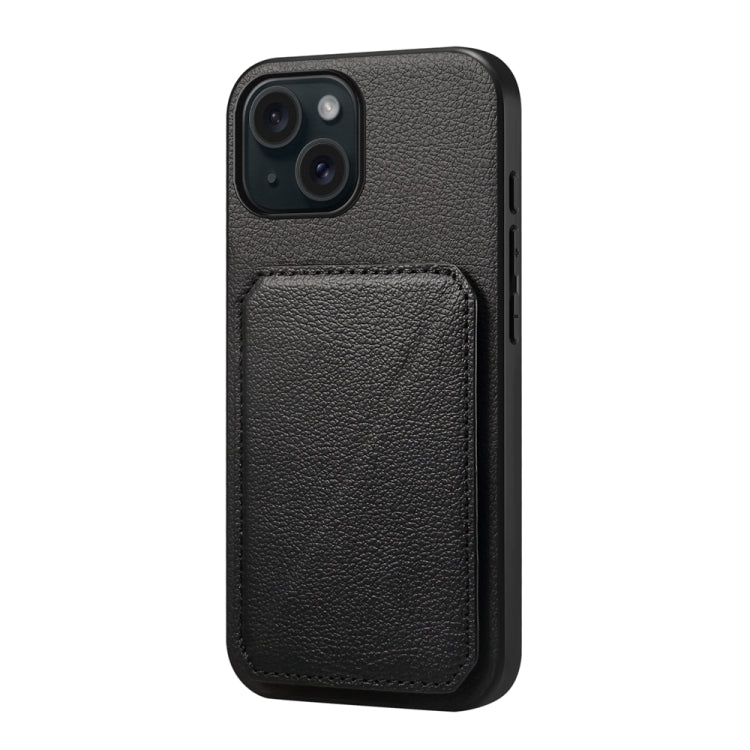 D04 Calf Texture Dual Card Slot Holder Phone Case, Series 3