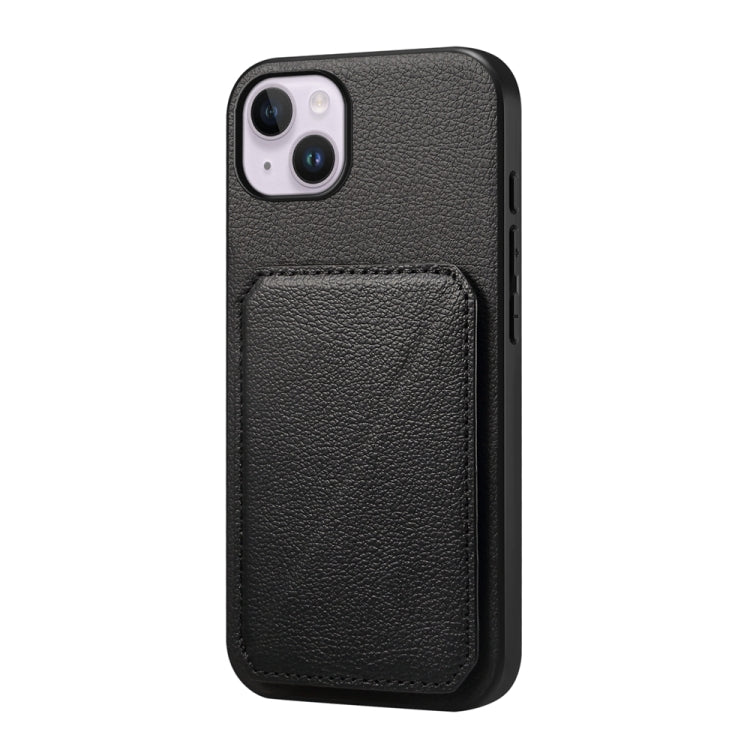 D04 Calf Texture Dual Card Slot Holder Phone Case, Series 4