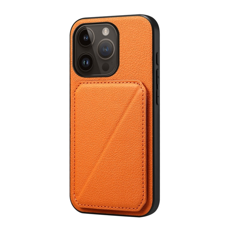 D04 Calf Texture Dual Card Slot Holder Phone Case, Series 3