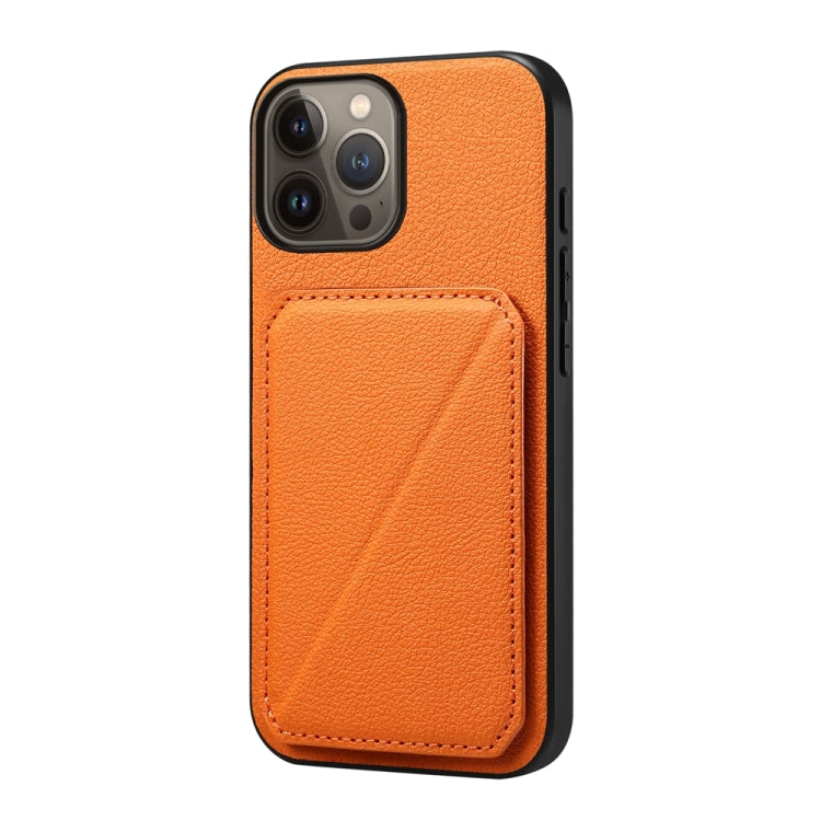 D04 Calf Texture Dual Card Slot Holder Phone Case, Series 2