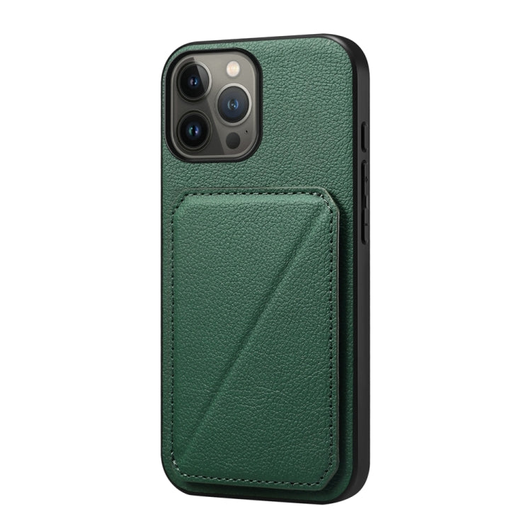 D04 Calf Texture Dual Card Slot Holder Phone Case, Series 2