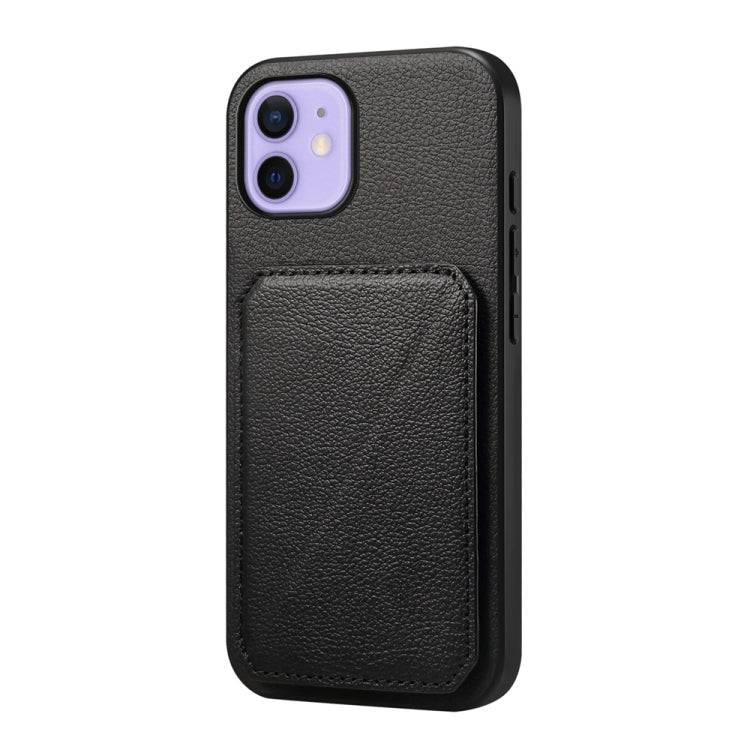 D04 Calf Texture Dual Card Slot Holder Phone Case, Series 1