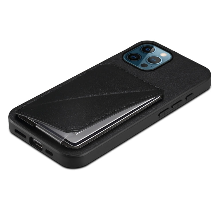 D04 Calf Texture Dual Card Slot Holder Phone Case, Series 3