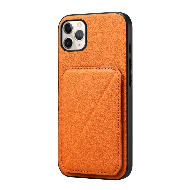 D04 Calf Texture Dual Card Slot Holder Phone Case, Series 2