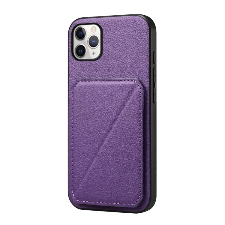 D04 Calf Texture Dual Card Slot Holder Phone Case, Series 2