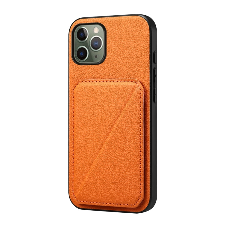 D04 Calf Texture Dual Card Slot Holder Phone Case, Series 3