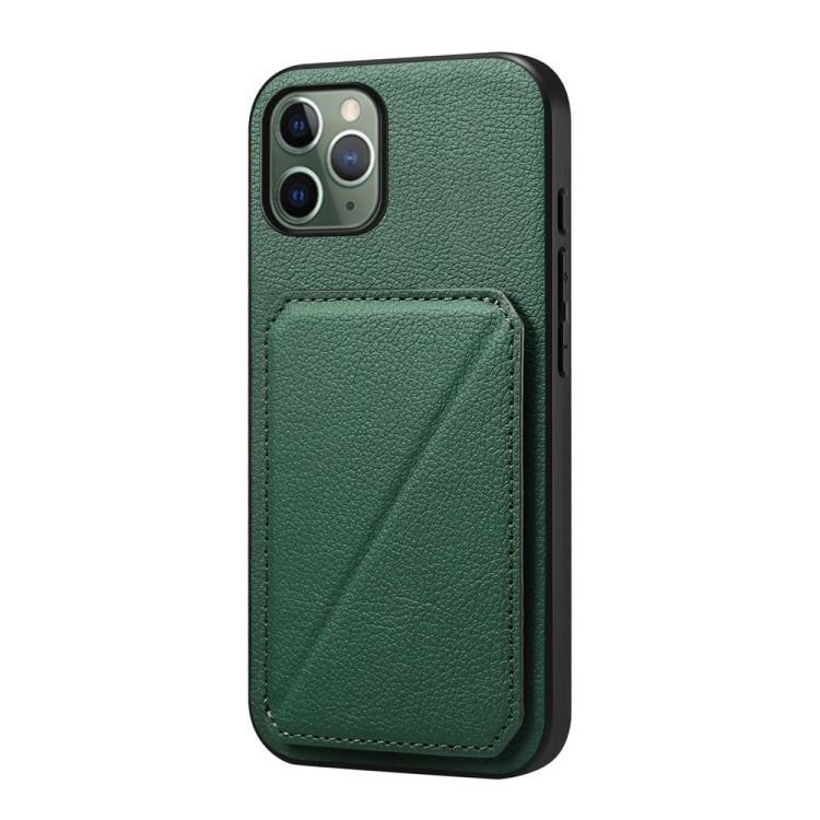 D04 Calf Texture Dual Card Slot Holder Phone Case, Series 3