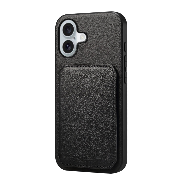 D04 Calf Texture Dual Card Slot Holder Phone Case, Series 3