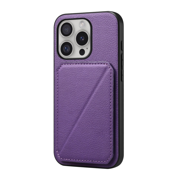 D04 Calf Texture Dual Card Slot Holder Phone Case, Series 4