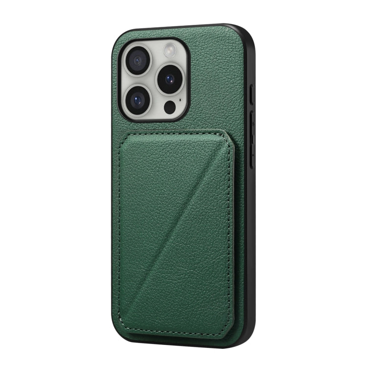 D04 Calf Texture Dual Card Slot Holder Phone Case, Series 4