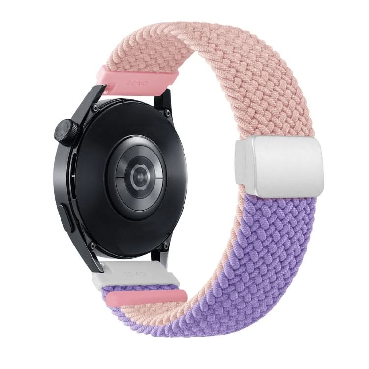 Two-color Magnetic Braided Nylon Watch Band, Series 1