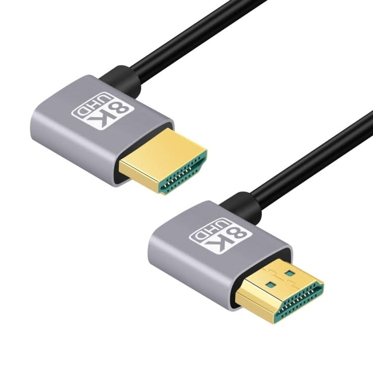 HDMI Male to HDMI Male Dual Elbow HD Audio Video Adapter Cable My Store