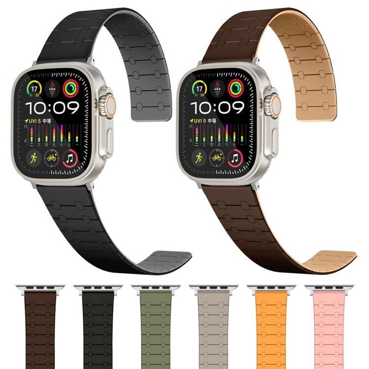 Two Color Loop Magnetic Silicone Watch Band, Series 3